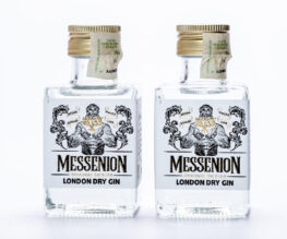 Bottiglie mignon di Messenion Gin